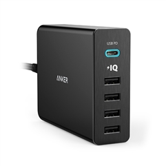 Зарядное устройство ANKER A2053 PowerPort+ для Apple MacBook, Nexus 5X, 6P и PowerIQ для iPhone, iPad, Samsung и других устройств